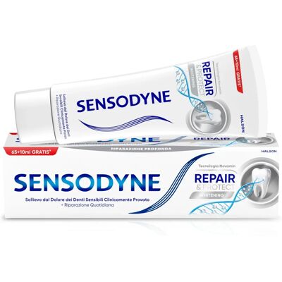 Sensodyne Ripara e Protegge Dentifricio Sbiancante - Denti Sensibili Sensodyne Ripara e Protegge Dentifricio Sbiancante - Denti Sensibili