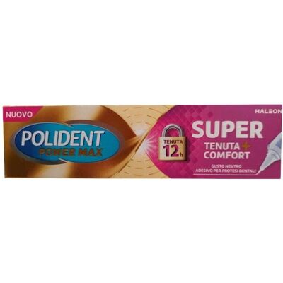 Polident Power Max Super Tenuta + Comfort Colla per Protesi Polident Power Max Super Tenuta + Comfort Colla per Protesi