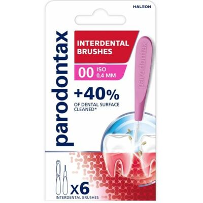 Parodontax Interdental Harjat - ISO 0,4mm - 6 kpl Parodontax Interdental Harjat - ISO 0,4mm - 6 kpl