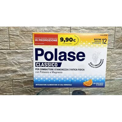 Polase Polase Arancia - Integratore di Sali Minerali Elettrolitici - 12 Bustine Polase Polase Arancia - Integratore di Sali Minerali Elettrolitici - 12 Bustine