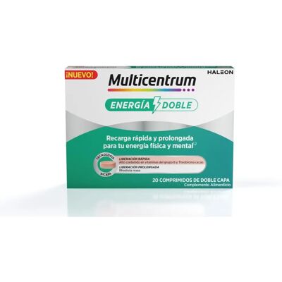 Multicentrum Energía Doble - Vitamina B y Rhodiola Multicentrum Energía Doble - Vitamina B y Rhodiola