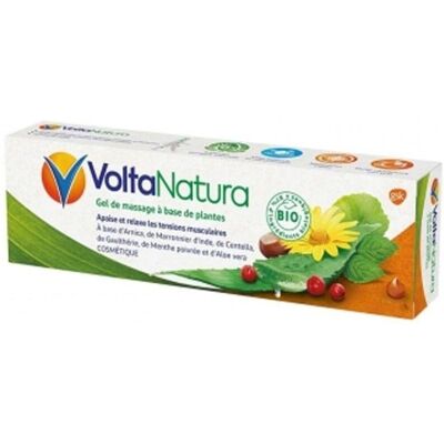Novartis VoltaNatura Gel de massage musculaire à base de plantes - Soulagement musculaire - Publicité Novartis VoltaNatura Gel de massage musculaire à base de plantes - Soulagement musculaire - Publicité