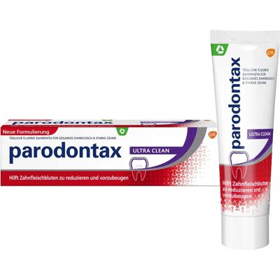 Parodontax Ultra Clean Zahnpasta - Zahnfleischpflege Parodontax Ultra Clean Zahnpasta - Zahnfleischpflege