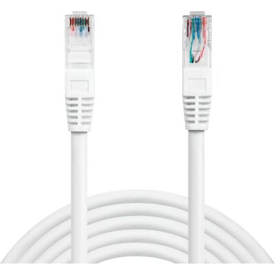 Sandberg 506-99 Câble Réseau U/UTP Blanc - networking cable - Publicité Sandberg 506-99 Câble Réseau U/UTP Blanc - networking cable - Publicité