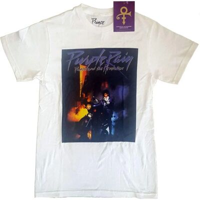 HeyRusty Prins Fyrkant Lila Regn T-shirt - T-shirt HeyRusty Prins Fyrkant Lila Regn T-shirt - T-shirt