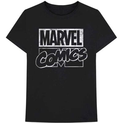 HeyRusty Marvel Comics T-shirt - Logo Svart X-large HeyRusty Marvel Comics T-shirt - Logo Svart X-large