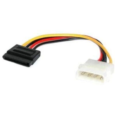 Cabo adaptador de alimentação Molex para SATA - 15cm Cabo adaptador de alimentação Molex para SATA - 15cm