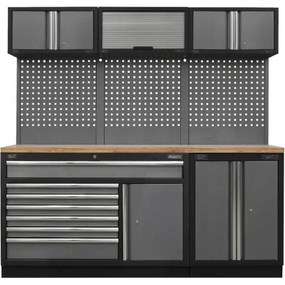 Sealey APMSSTA Superline PRO Storage - 2.04m with Worktop Sealey APMSSTA Superline PRO Storage - 2.04m with Worktop
