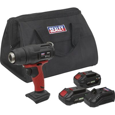 Sealey CP20VHGKIT2 Cordless Hot Air Gun Kit - 2 Batteries Sealey CP20VHGKIT2 Cordless Hot Air Gun Kit - 2 Batteries