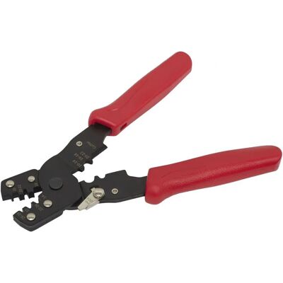 Sealey AK3850 Nicht-Ratschen-Abisolierzange - Crimps Terminals Sealey AK3850 Nicht-Ratschen-Abisolierzange - Crimps Terminals