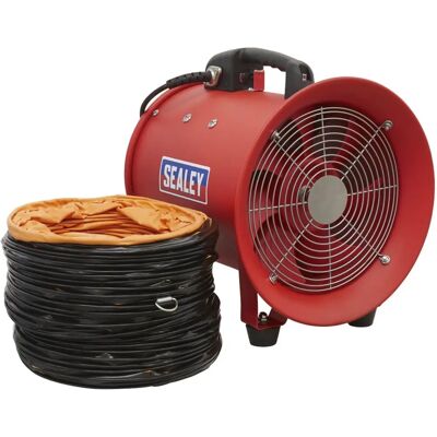 Sealey VEN250 Portable Ventilator - Ø250mm, 5m Ducting Sealey VEN250 Portable Ventilator - Ø250mm, 5m Ducting