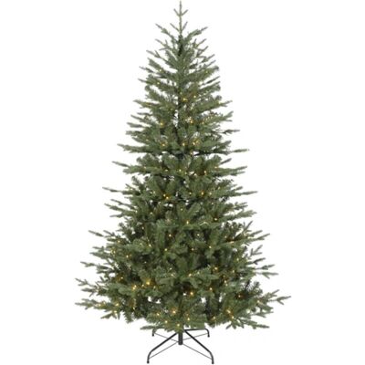 Dellonda 6ft Hinged Christmas Tree - Warm White LED Lights Dellonda 6ft Hinged Christmas Tree - Warm White LED Lights