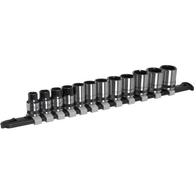 Sealey AK7992 Steckschlüsselsatz 12-tlg 3/8"Sq Antrieb Metrisch - Black Series Sealey AK7992 Steckschlüsselsatz 12-tlg 3/8"Sq Antrieb Metrisch - Black Series