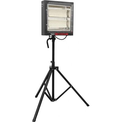 Sealey CH30S Ceramic Heater - Telescopic Tripod Stand - 1.4/2.8kW - Heater Sealey CH30S Ceramic Heater - Telescopic Tripod Stand - 1.4/2.8kW - Heater