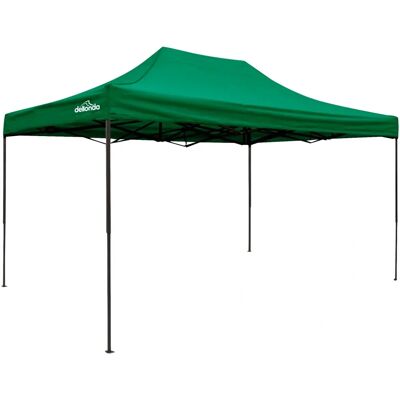 Dellonda - Premium Pop-Up Gazebo - 3x4.5m - Dark Green - Gazebo Dellonda - Premium Pop-Up Gazebo - 3x4.5m - Dark Green - Gazebo