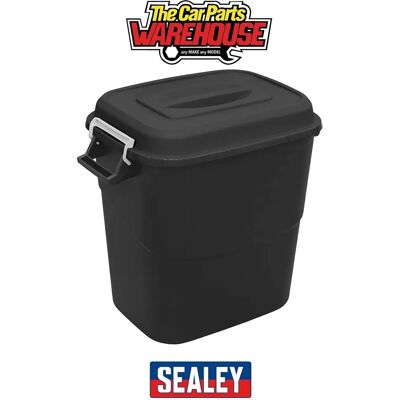 Sealey BM75 Refuse Storage Bin - Black Sealey BM75 Refuse Storage Bin - Black