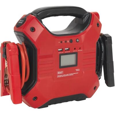 Sealey SL32S Jump Starter Lithium-ion Phosphate - 1200/600A - 12/24V - Compact Power Pack Sealey SL32S Jump Starter Lithium-ion Phosphate - 1200/600A - 12/24V - Compact Power Pack