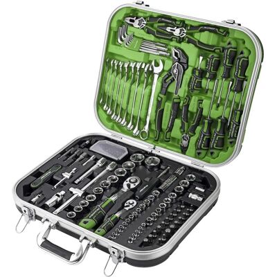 Sealey AK7980HV Mechanic's Tool Kit - 144pc, Hi-Vis Green Sealey AK7980HV Mechanic's Tool Kit - 144pc, Hi-Vis Green