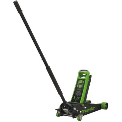 Sealey 4040AG Trolley Jack - 4tonne Green Sealey 4040AG Trolley Jack - 4tonne Green