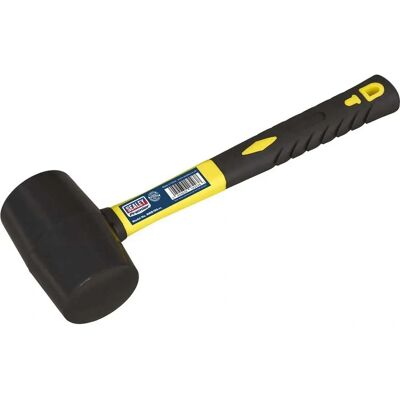 Sealey RMB150 Fibreglass Mallet - Rubber Mallet 1.5lb Sealey RMB150 Fibreglass Mallet - Rubber Mallet 1.5lb