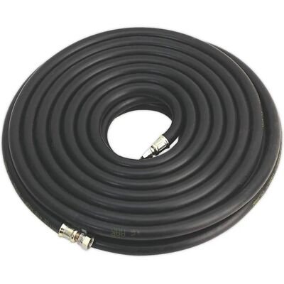 Sealey AH15RX/38 Heavy-Duty Black Air Hose - Air Hose Sealey AH15RX/38 Heavy-Duty Black Air Hose - Air Hose
