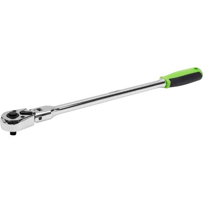 Sealey Siegen Extra-Long Flexi-Head Ratchet Wrench - 1/4" Sq Drive - Flip Reverse Sealey Siegen Extra-Long Flexi-Head Ratchet Wrench - 1/4" Sq Drive - Flip Reverse