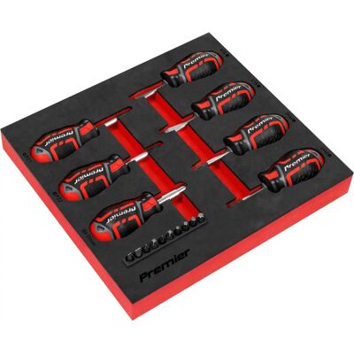 Sealey 17pc Stubby Screwdriver Set Gripmax - Slotted, Phillips & Pozi - Screwdriver Set Sealey 17pc Stubby Screwdriver Set Gripmax - Slotted, Phillips & Pozi - Screwdriver Set
