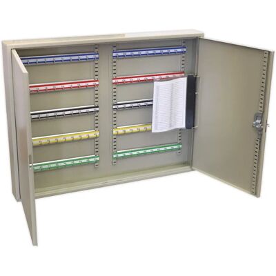 Sealey SKC100W Steel Wide Key Cabinet - Key Storage Solution Sealey SKC100W Steel Wide Key Cabinet - Key Storage Solution