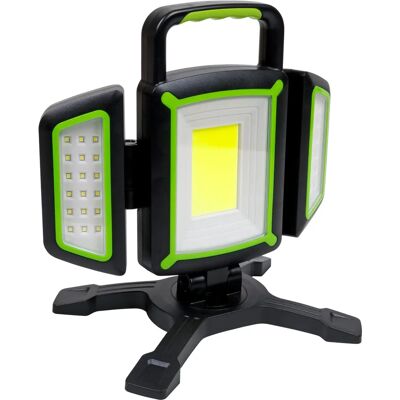 Sealey Rechargeable Flexible Floodlight - 18W COB & 9W SMD Led Sealey Rechargeable Flexible Floodlight - 18W COB & 9W SMD Led