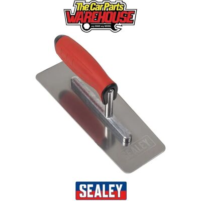 Sealey 240mm Stainless Steel Venetian Trowel - Rubber Handle - T8012 Sealey 240mm Stainless Steel Venetian Trowel - Rubber Handle - T8012