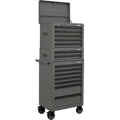 Sealey 14 Drawer Topchest - Heavy Duty Steel Tool Storage Sealey 14 Drawer Topchest - Heavy Duty Steel Tool Storage