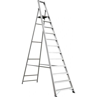 Sealey - AXL12 - Aluminium - 12-Tread - Step Ladder Sealey - AXL12 - Aluminium - 12-Tread - Step Ladder