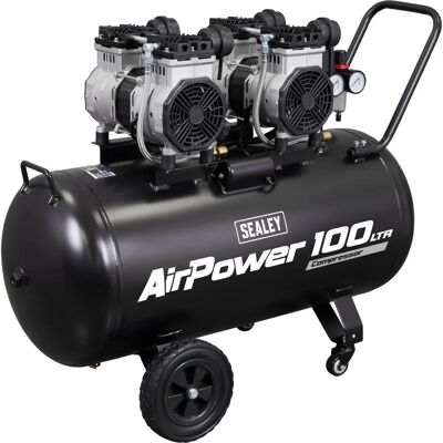 Sealey Sac10001s 100l Oil Free Low Noise Air Compressor - Air Compressor Sealey Sac10001s 100l Oil Free Low Noise Air Compressor - Air Compressor