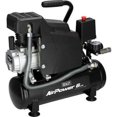 Sealey Sac0620a 6L Air Compressor - Power Tools Sealey Sac0620a 6L Air Compressor - Power Tools