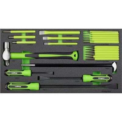 Sealey Siegen Pry Bar Hammer & Punch Set - 23 Pieces Sealey Siegen Pry Bar Hammer & Punch Set - 23 Pieces
