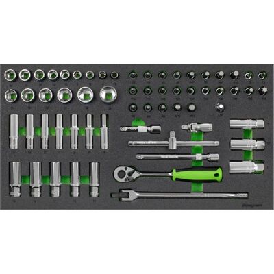 Sealey Siegen 62pc Socket Set - 3/8" Drive Sealey Siegen 62pc Socket Set - 3/8" Drive