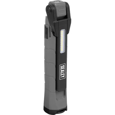 Sealey Led3605gr Rechargeable Inspection Light - Grey - 360° - 10W & 2X4W Sealey Led3605gr Rechargeable Inspection Light - Grey - 360° - 10W & 2X4W
