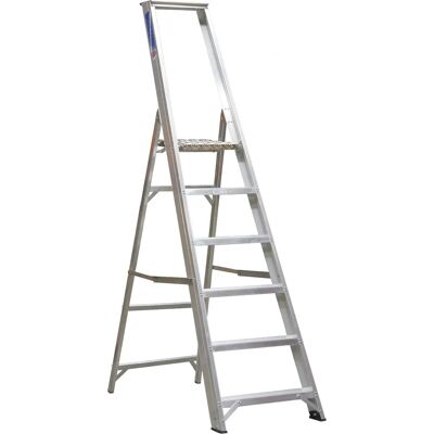 Sealey - Axl6 - 6 Steps - 2.8m Height - Step Ladder Sealey - Axl6 - 6 Steps - 2.8m Height - Step Ladder