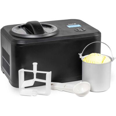 Dellonda Automatic Churning Ice Cream Machine - Black Dellonda Automatic Churning Ice Cream Machine - Black
