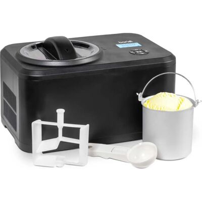 Dellonda Automatic Churning Ice Cream Machine - Black Dellonda Automatic Churning Ice Cream Machine - Black
