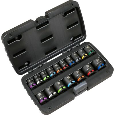 Sealey Premier Impact Socket Set 3/8" - Socket Set Sealey Premier Impact Socket Set 3/8" - Socket Set