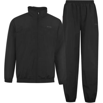 Slazenger XXXL Black Lightweight Tracksuit - Suit Slazenger XXXL Black Lightweight Tracksuit - Suit