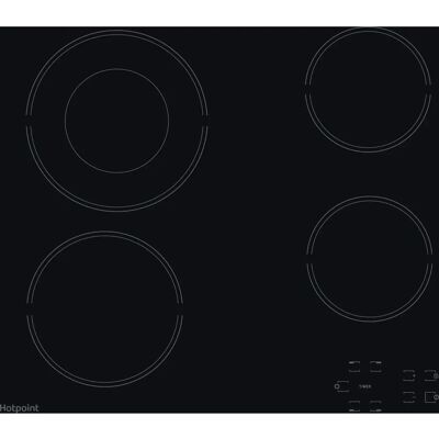 Hotpoint HR612CH - Black - Ceramic Hob Hotpoint HR612CH - Black - Ceramic Hob