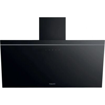 Hotpoint PHVP82FLTK - Black - Chimney Cooker Hood Hotpoint PHVP82FLTK - Black - Chimney Cooker Hood