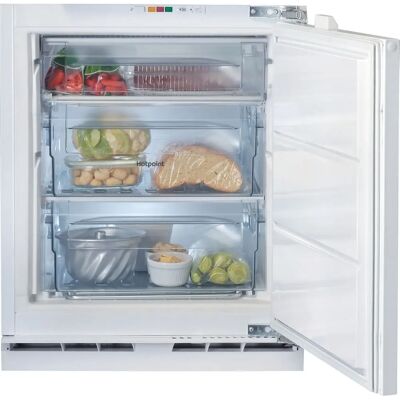 Hotpoint HBUFZ011.UK - Steel - Built-in Freezer Hotpoint HBUFZ011.UK - Steel - Built-in Freezer