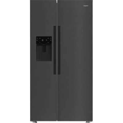 Hotpoint HPG26574WXBR5UK Graphite Side-by-Side Fridge - 571 L - Refrigerator Hotpoint HPG26574WXBR5UK Graphite Side-by-Side Fridge - 571 L - Refrigerator