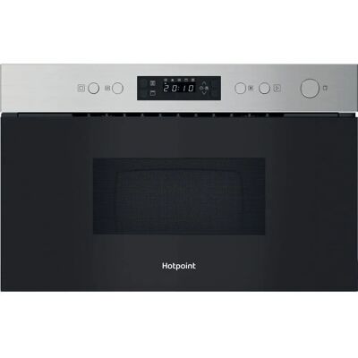 Hotpoint HPM K12C XUK Stainless Steel Microwave - Built-in 22L 750W Hotpoint HPM K12C XUK Stainless Steel Microwave - Built-in 22L 750W