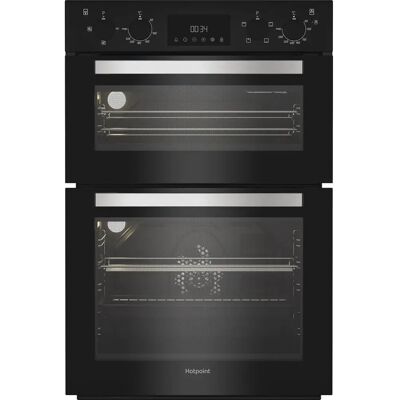 Hotpoint DIH 10D B 113 L 4300 W - Black - Built-in Electric Double Oven Hotpoint DIH 10D B 113 L 4300 W - Black - Built-in Electric Double Oven