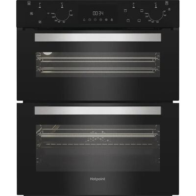 Hotpoint DUH 10D B 86 L 4100 W Black - Electric Double Oven Hotpoint DUH 10D B 86 L 4100 W Black - Electric Double Oven