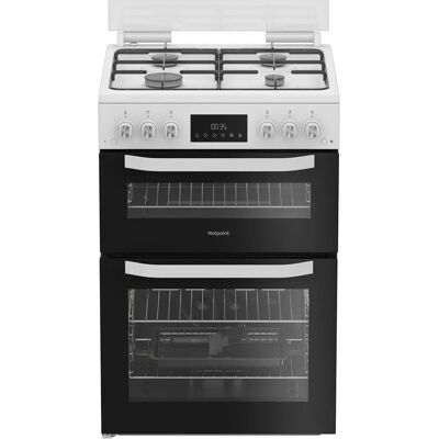 Hotpoint HTG6GDCW Gas White - Gas Cooker - White Hotpoint HTG6GDCW Gas White - Gas Cooker - White